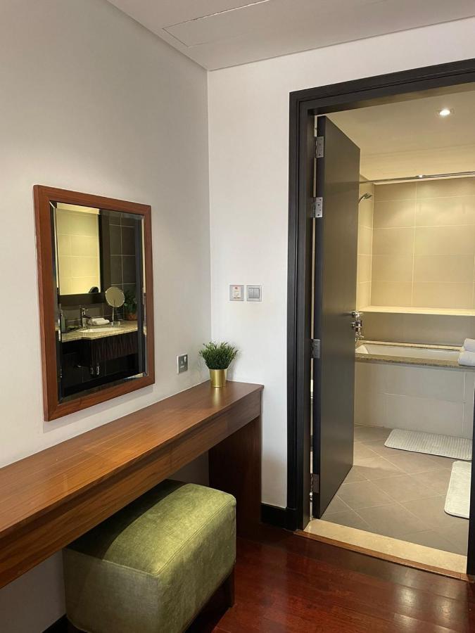 Luxurious 2 Bedroom Apartment In Anantara Hotel And Residences Dubai Exterior foto
